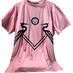 Lionel Messi Voit Mens Shirt Large Pink Number 10 MLS Soccer Futbol New